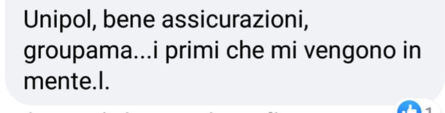 ritaglio post facebook 3 discussione gruppo consulenti assicurativi scarsi