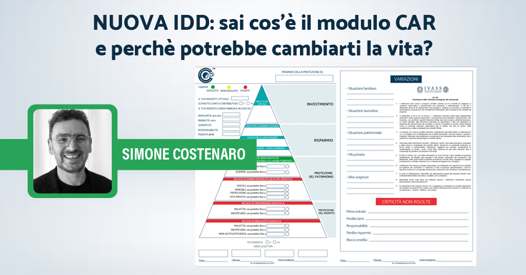 IDD e modello di lavoro in regola basato sul controllo annuale dei rischi - Assicuratore Facile Soluzioni Pratiche per Assicuratori Professionisti