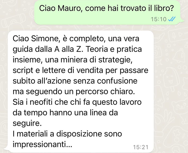 Testimonianza Mauro