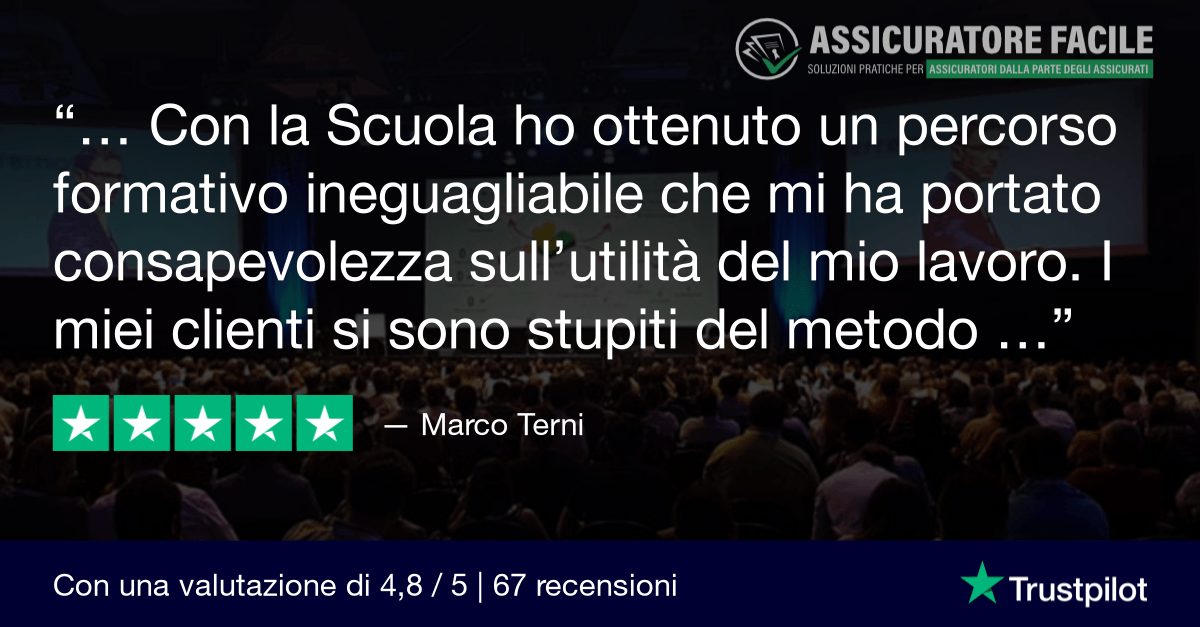 Trustpilot Review - Scuola Assicuratore Facile - Marco Terni-min