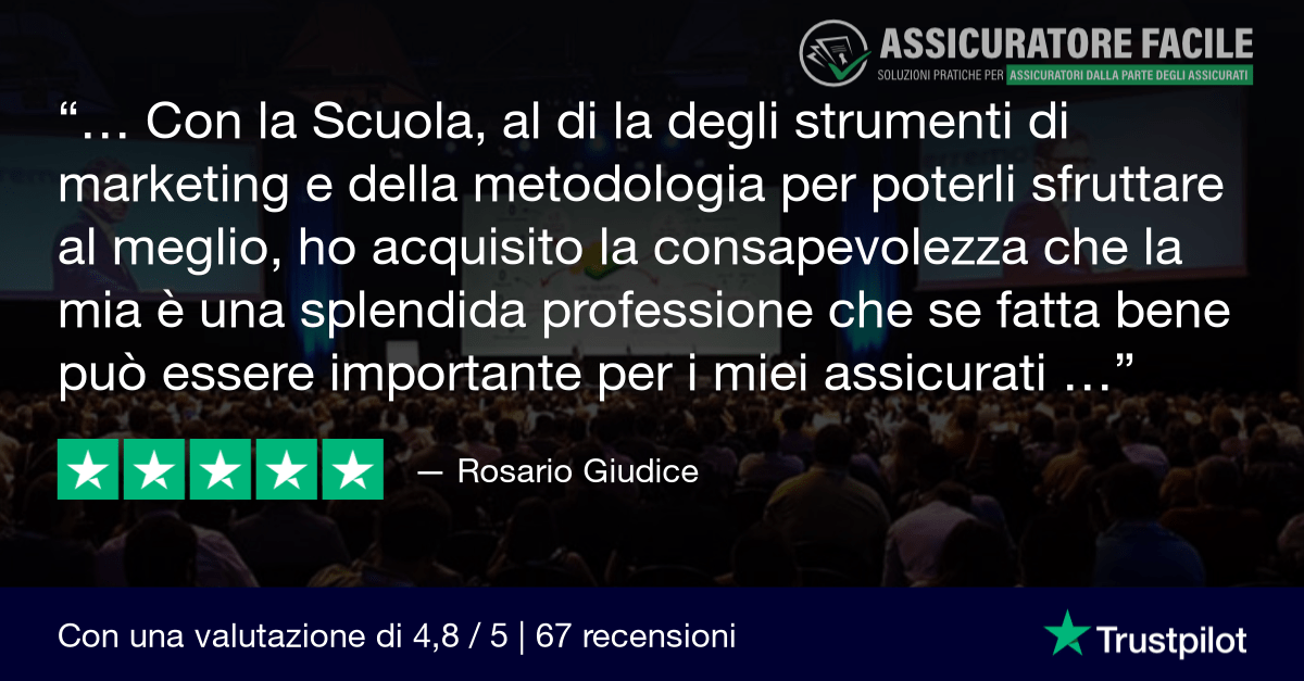 Trustpilot Review - Scuola Assicuratore Facile - Rosario Giudice-min