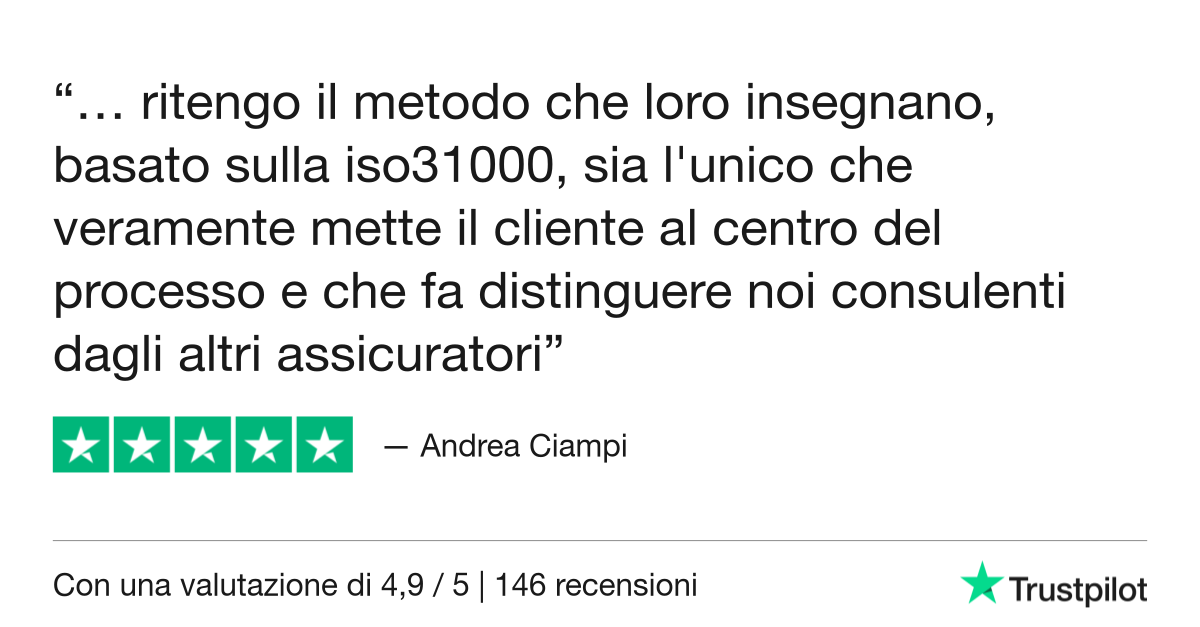 Trustpilot Review - Andrea Ciampi