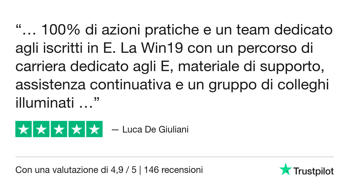 Trustpilot Review - Luca De Giuliani