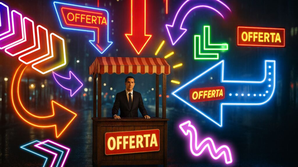 Proposta scritta in grande, firmata con entusiasmo da un cliente soddisfatto.